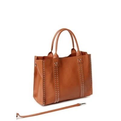 Au Printemps Paris Shopping Bag In Brown