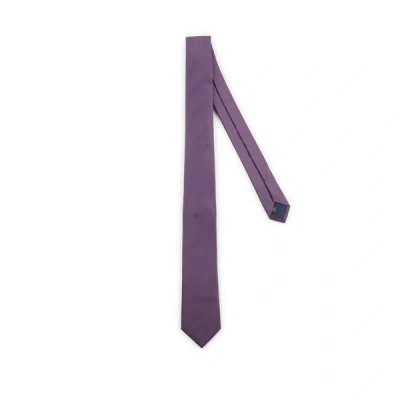 Au Printemps Paris Silk Tie In Purple