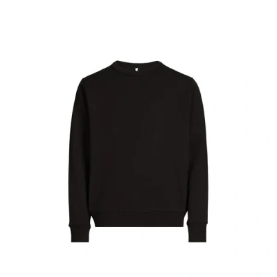 Au Printemps Paris Sweatshirt En Coton In Black