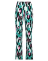 Au Soleil De Saint Tropez Woman Pants Green Size 8 Polyester, Elastane In Green