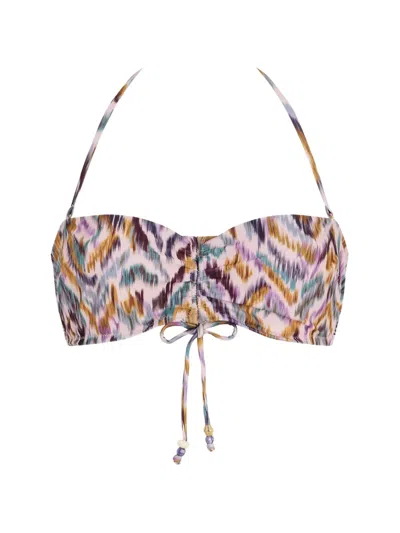 Aubade Aurora Sands Bandeau Bikini Top In Multi