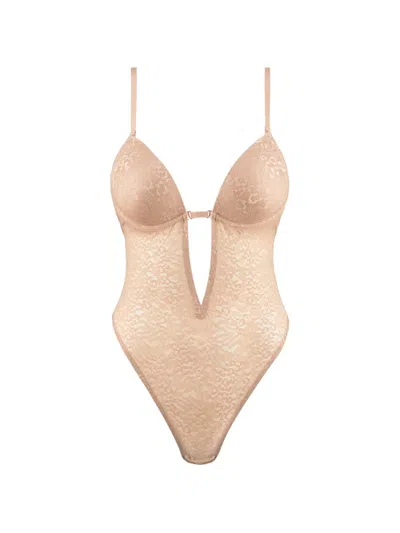 Aubade Body Sculpt Lace Bodysuit In Multi