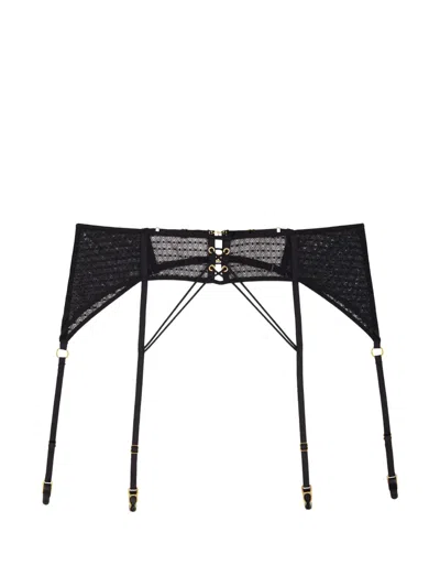 Aubade Boîte À Désir Suspender Belt In Black