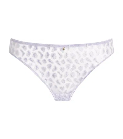Aubade Cotton Crazy In Love Italian Briefs In Blue