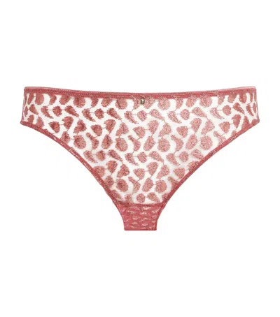 Aubade Crazy In Love Briefs In Pink