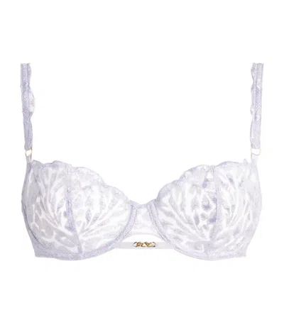 Aubade Crazy In Love Half-cup Bra In Blue