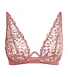 Aubade Crazy In Love Triangle Bra In Pink