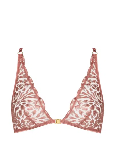 Aubade Crazy In Love Triangle Bra In Pink
