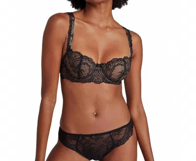 Aubade Danse Des Sens Half Cup Bra In Black