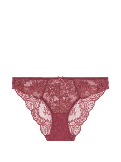 Aubade Danse Des Sens レースショーツ In Red