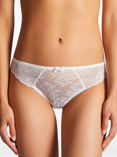 Aubade Danse Des Sens Lace Thong In White