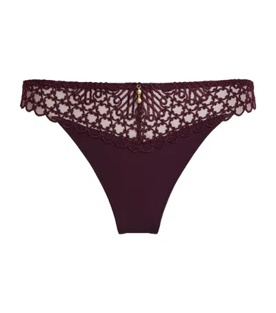Aubade Eloge Du Désir Tanga In Purple