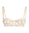Aubade Embroidered Magnetic Spell Half-cup Bra
