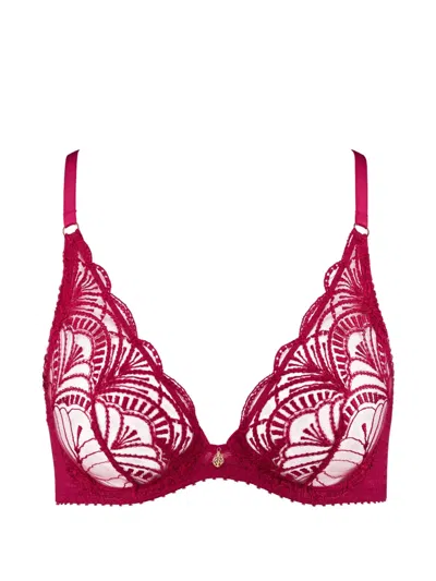Aubade Ethnic Vibes トライアングルブラ In Red