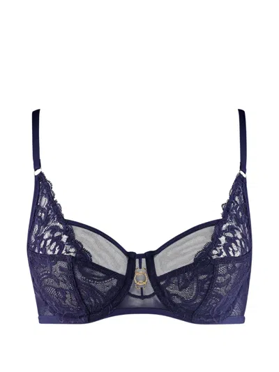 Aubade Feeling Myself Lace Bra In Blue