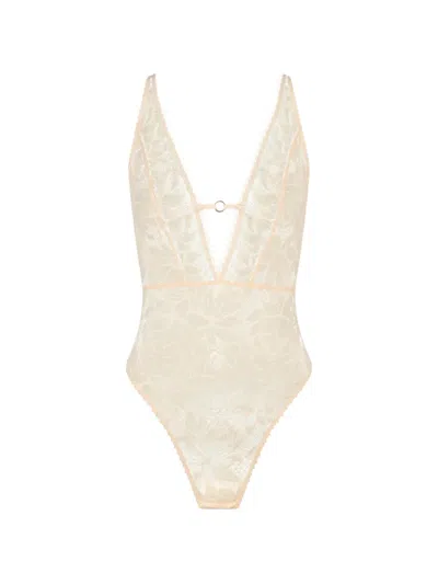 Aubade Flawless Love Lace Body In Neutral
