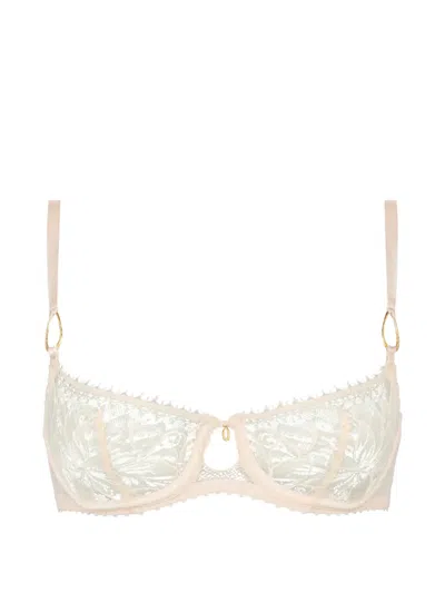 Aubade Flawless Love Lace Bra In Neutral
