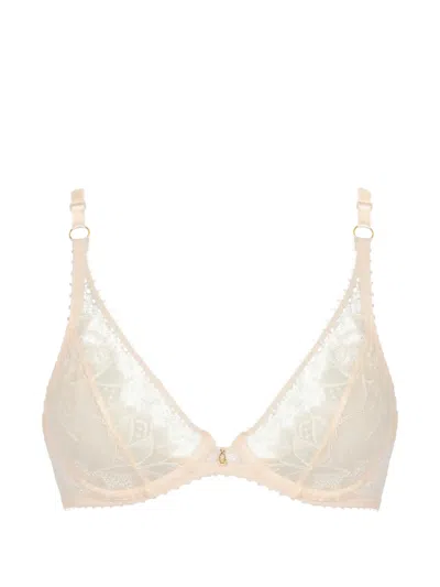 Aubade Flawless Love Lace Triangle Bra In White