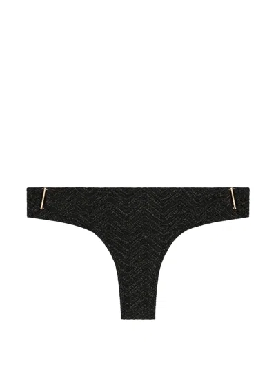 Aubade Golden Horizon Bikini Bottoms In Black