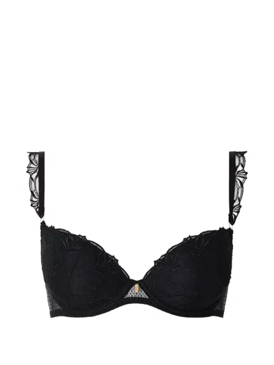 Aubade Hidden Treasure Push-up Bra In Black