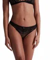 Aubade Illusion Fauve Tanga Brief In Black In Black