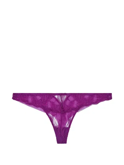 Aubade Into The Groove Thong In Purple