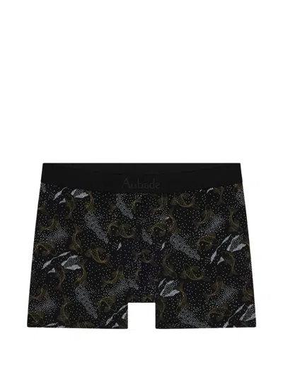 Aubade Koi-print Trunks In Black