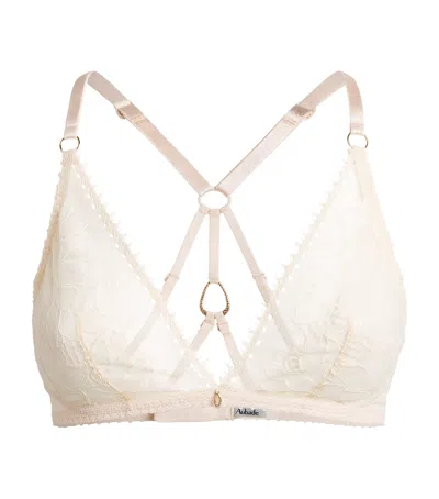 Aubade Lace Flawless Love Bralette In Neutral
