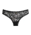 Aubade Lace Rosessence Italian Briefs In Black