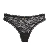 Aubade Lace Rosessence Italian Briefs In Black