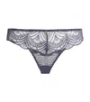 Aubade Lace Vibes Italian Briefs In Blue