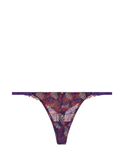 Aubade Life Celebration Thong In Blue