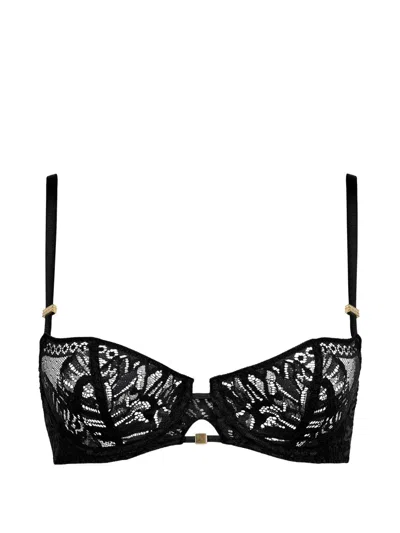 Aubade Love Soul Lace Bra In Black