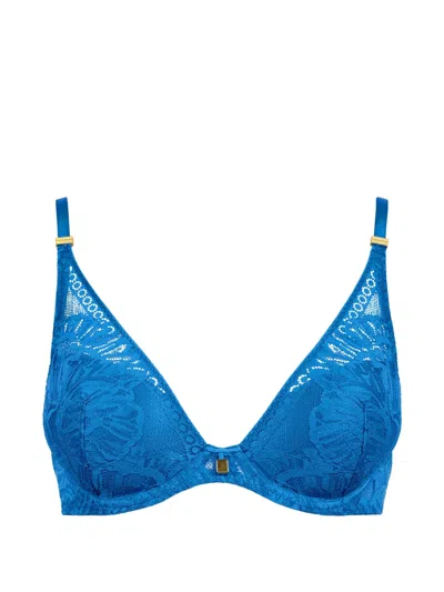 Aubade Love Soul Plunge Bra In Blue