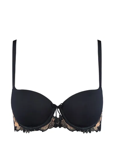Aubade Lovessence Embroidered Bra In Black