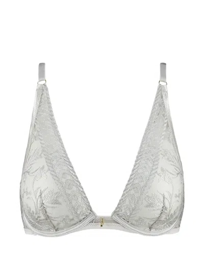 Aubade Magnetic Spell Triangle Bra In Gray