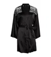 Aubade Midnight Whisper Robe In Black