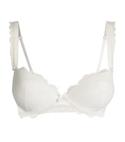 Aubade Moulded Danse Des Sens Plunge Bra In Ivory