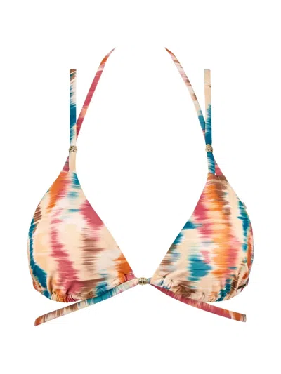 Aubade Mystic Soul Triangle Bikini Top In Neutral