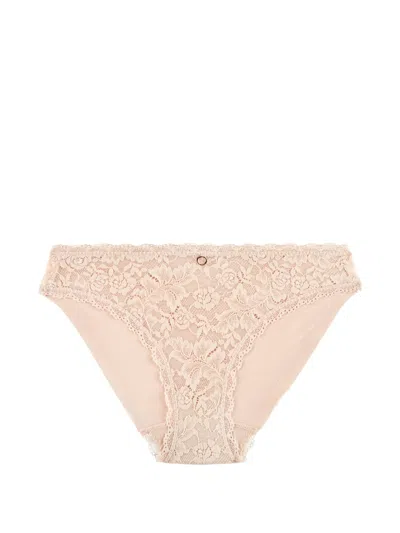 Aubade Rosessence Lace Briefs In Neutral