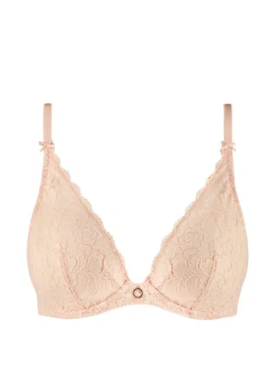 Aubade Rosessence Lace Triangle Bra In Pink