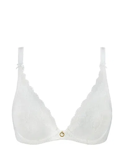 Aubade Rosessence Lace Triangle Bra In White