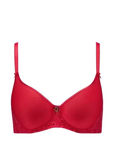 Aubade Rosessence Lace-trim Bra In Red