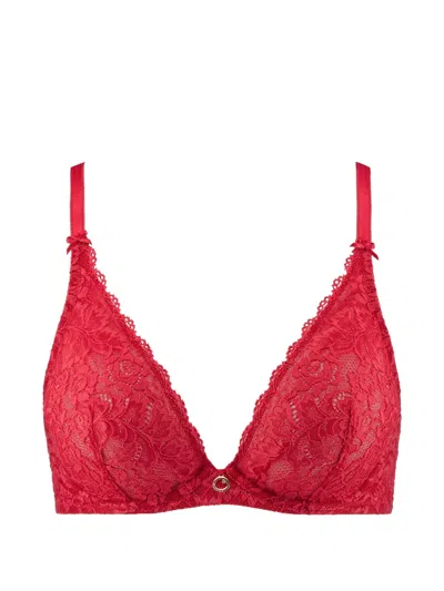 Aubade Rosessence Triangle Bra In Red