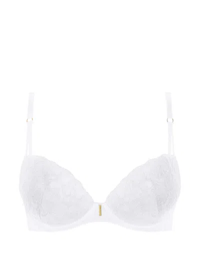 Aubade Satin Memories プッシュアップブラ In White