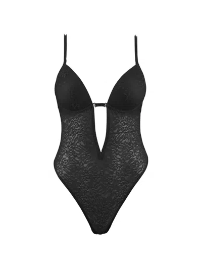 Aubade Sculpt Bodysuit In Black