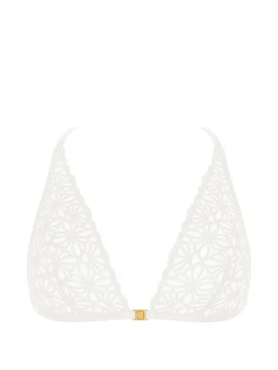 Aubade Secret Memories Triangle Bra In White