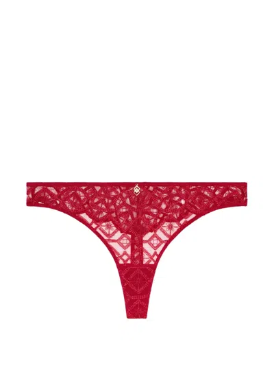 Aubade Sense Of Illusion Thong In Red