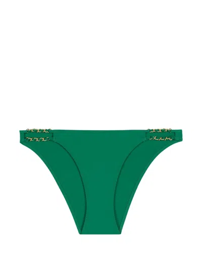 Aubade Sparkling Treasure Bikinihöschen Mit Kette In Green