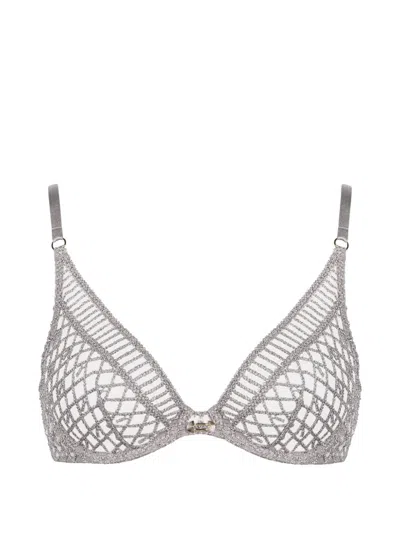 Aubade Stardust Dream Underwired Bra In Gray